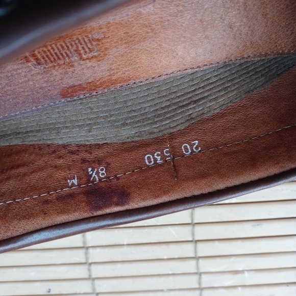 Johnston & Murphy men\'s brown leather Alligator print loafer. Sz 8.5M. 4… main image 9